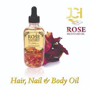 Natural Organic Rose Multi-use oil. 4fl oz. 120ml